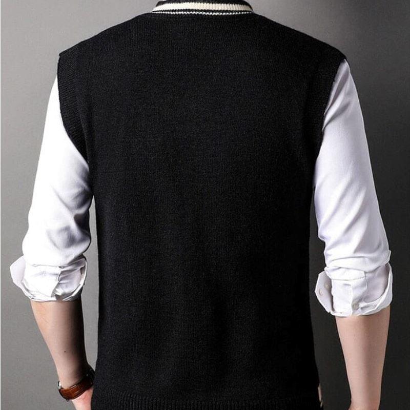 Colete Masculino em Lã Ellegance Vintage