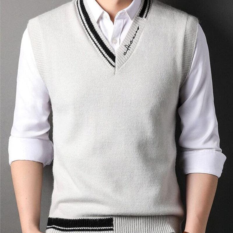 Colete Masculino em Lã Ellegance Vintage