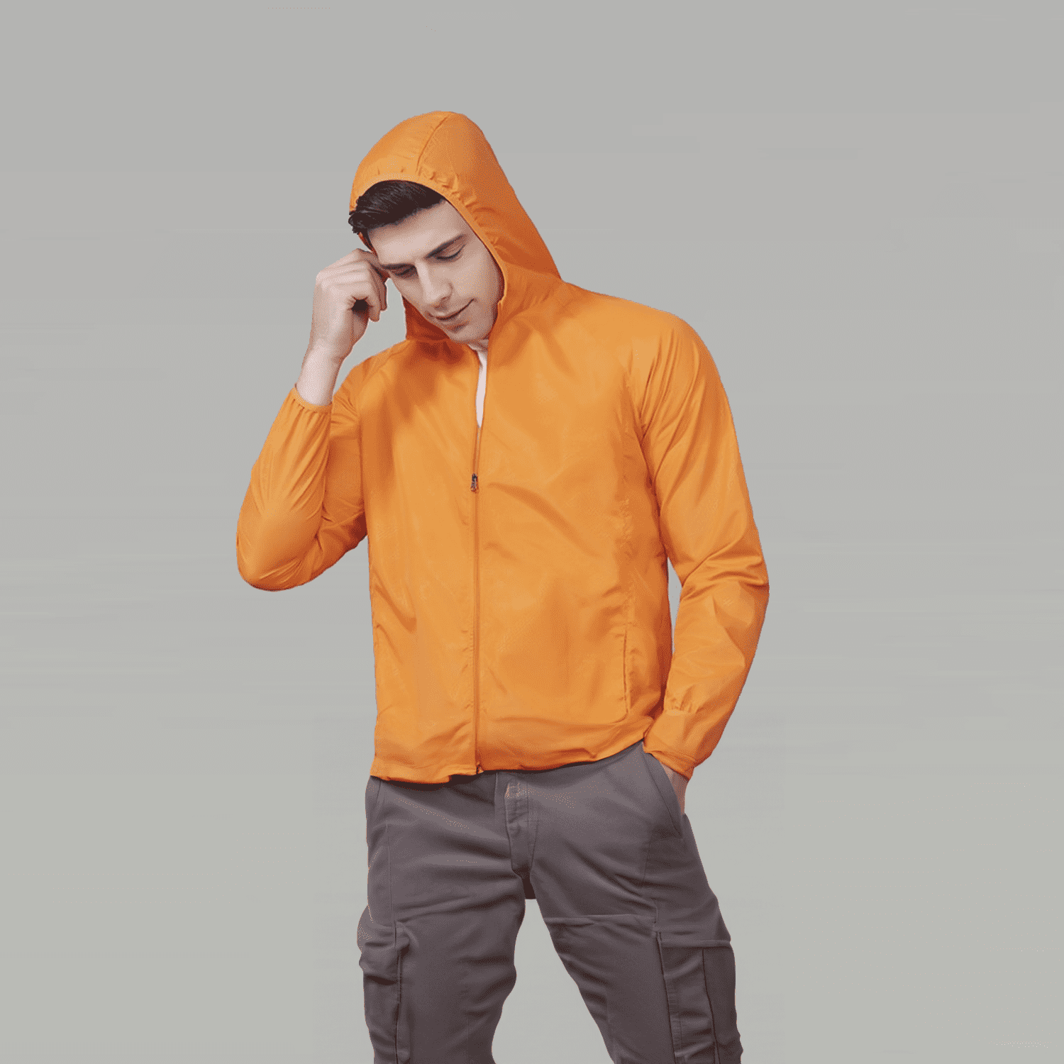 Jaqueta Corta Vento Masculina Ellegance