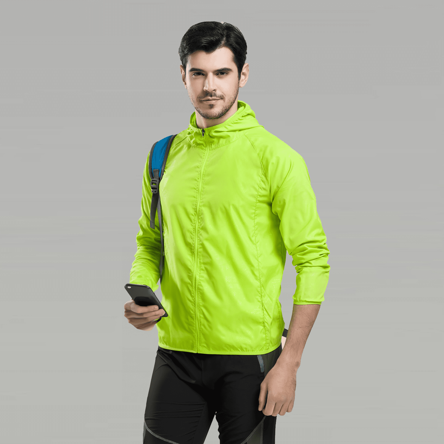 Jaqueta Corta Vento Masculina Ellegance