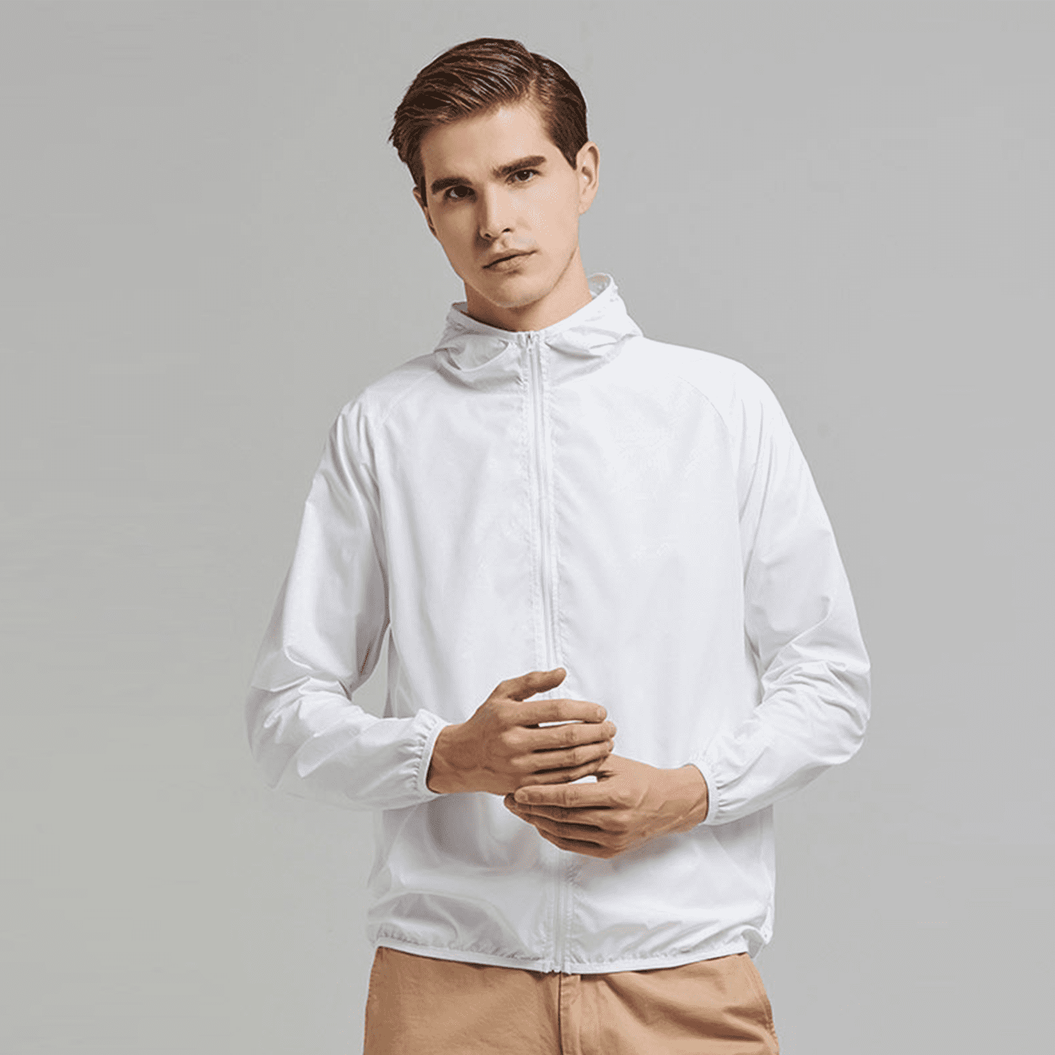 Jaqueta Corta Vento Masculina Ellegance