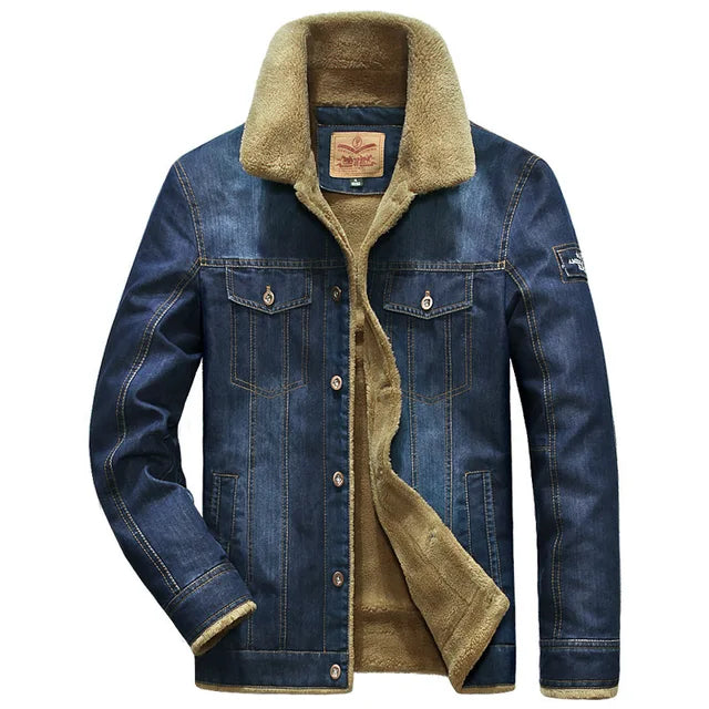 Jaqueta Jeans Masculina Ellegance Acolchoada