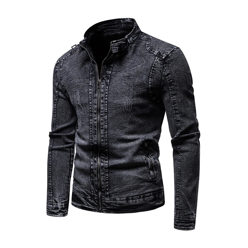 Jaqueta Jeans Masculina Ellegance City