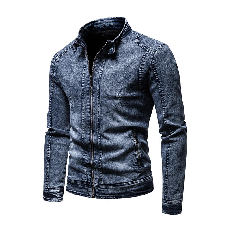 Jaqueta Jeans Masculina Ellegance City