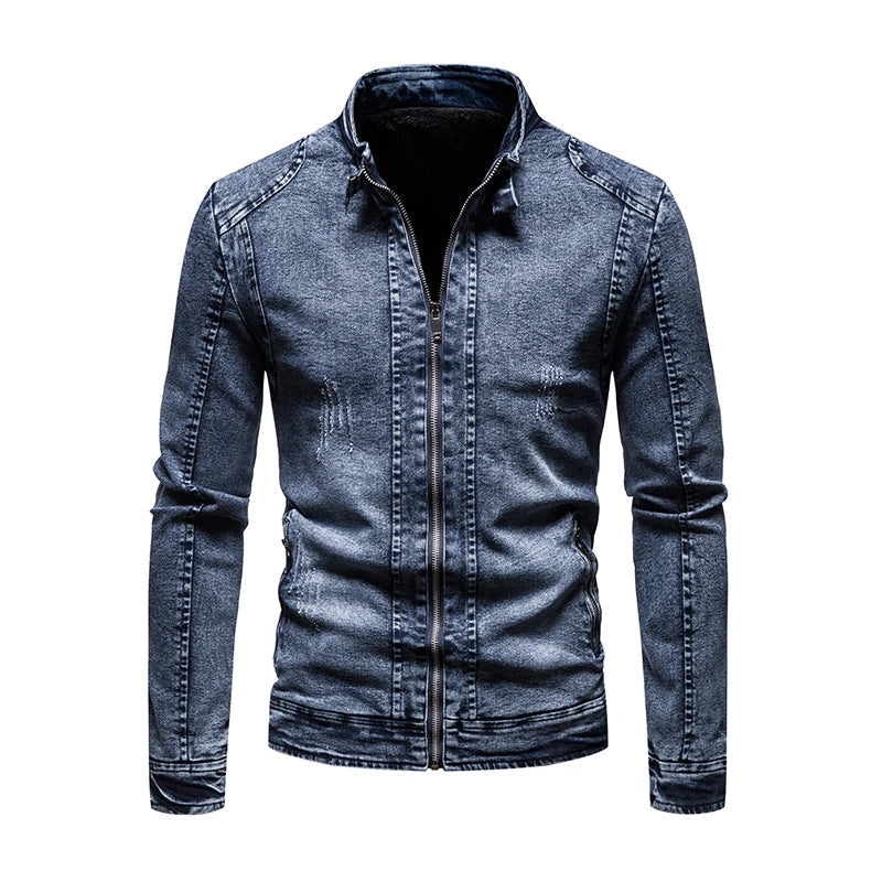Jaqueta Jeans Masculina Ellegance City