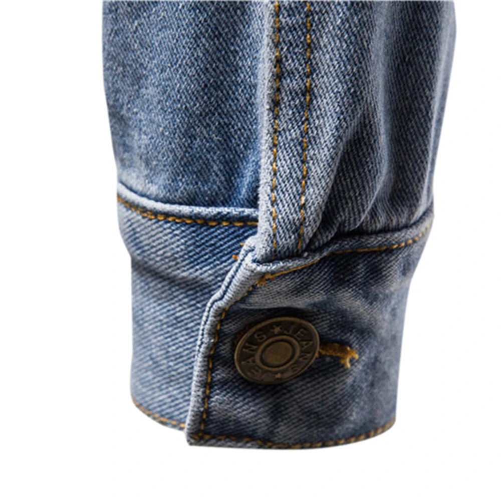 Jaqueta Jeans Masculina Ellegance Clássica