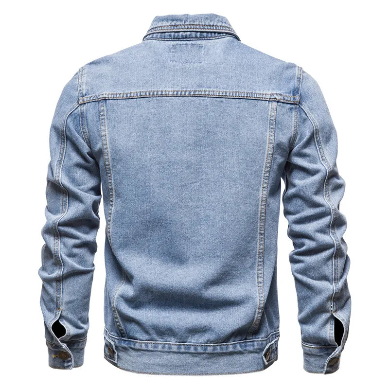 Jaqueta Jeans Masculina Ellegance Clássica
