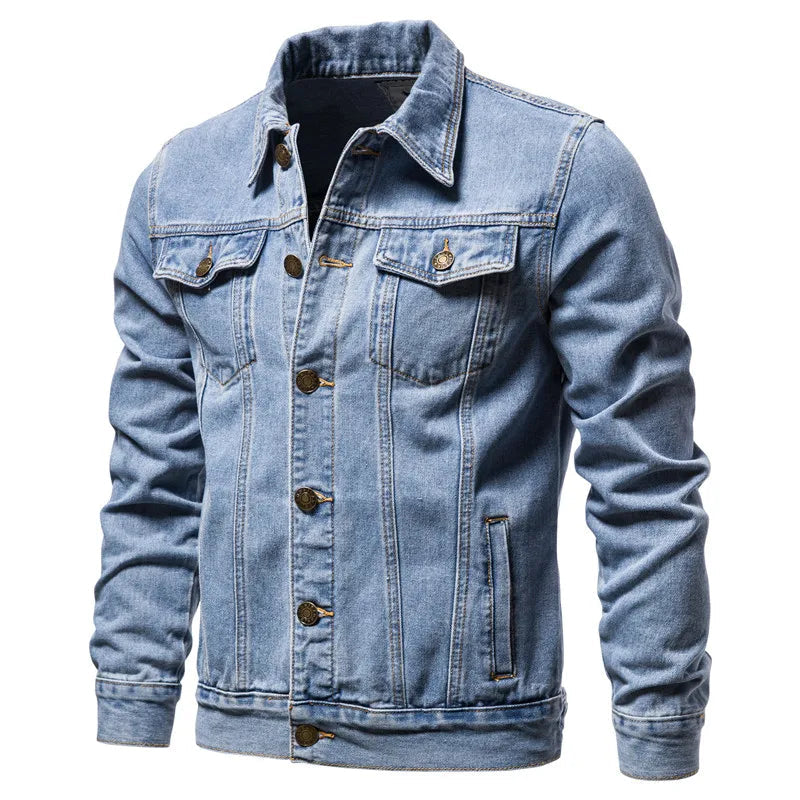 Jaqueta Jeans Masculina Ellegance Clássica
