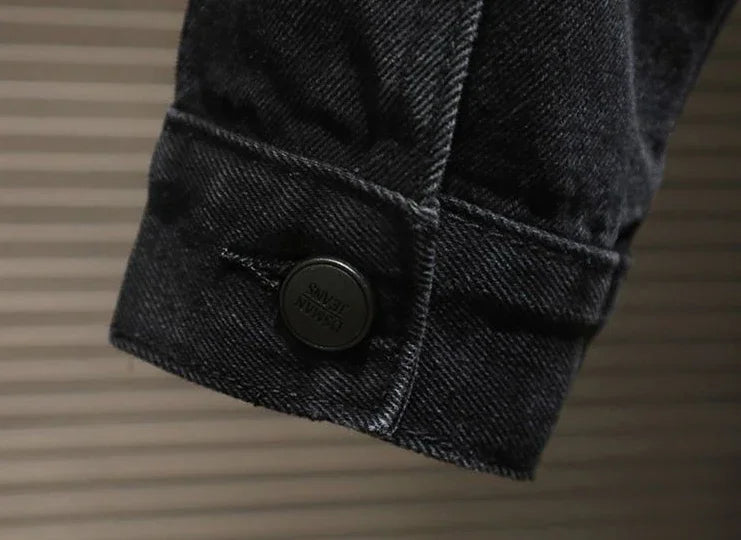 Jaqueta Jeans Masculina Ellegance com Botões