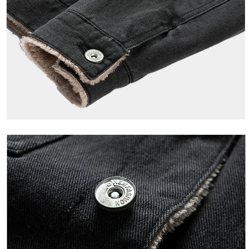 Jaqueta Jeans Masculina Ellegance com Interior Forrada