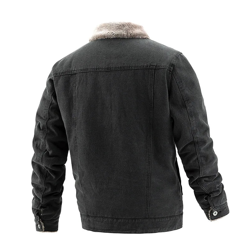 Jaqueta Jeans Masculina Ellegance com Interior Forrada