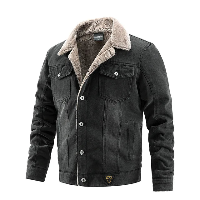 Jaqueta Jeans Masculina Ellegance com Interior Forrada