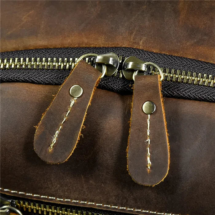 Mochila Executiva em Couro Ellegance Retrô