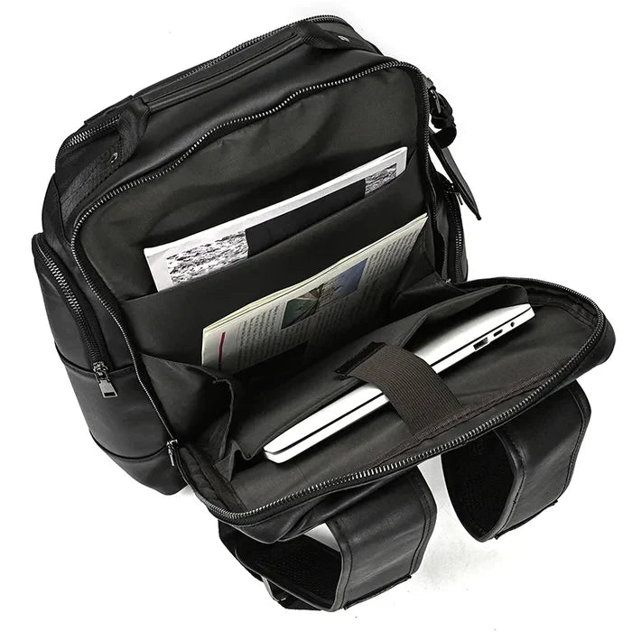 Mochila Executiva em Couro Ellegance Retrô