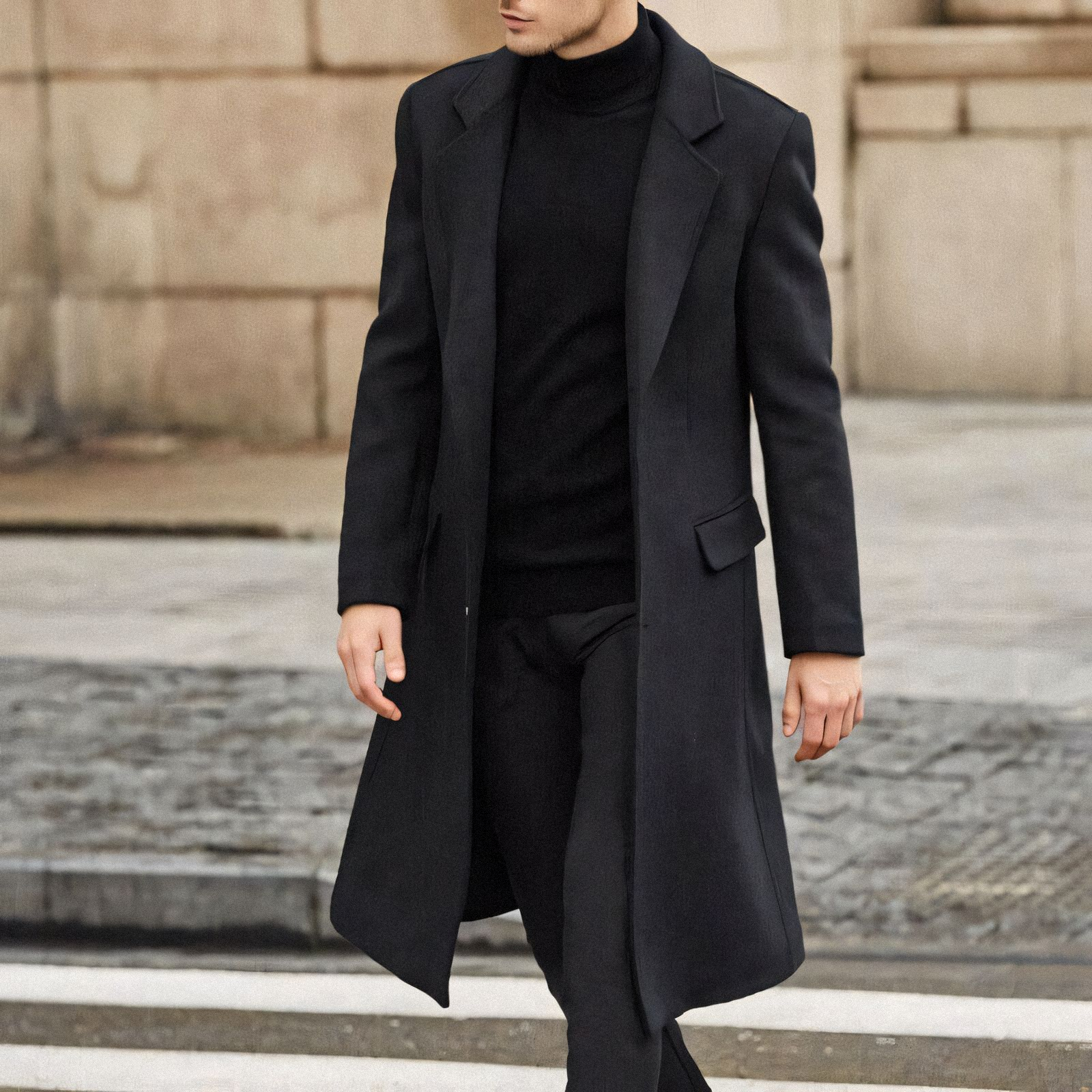 Sobretudo Masculino Ellegance City