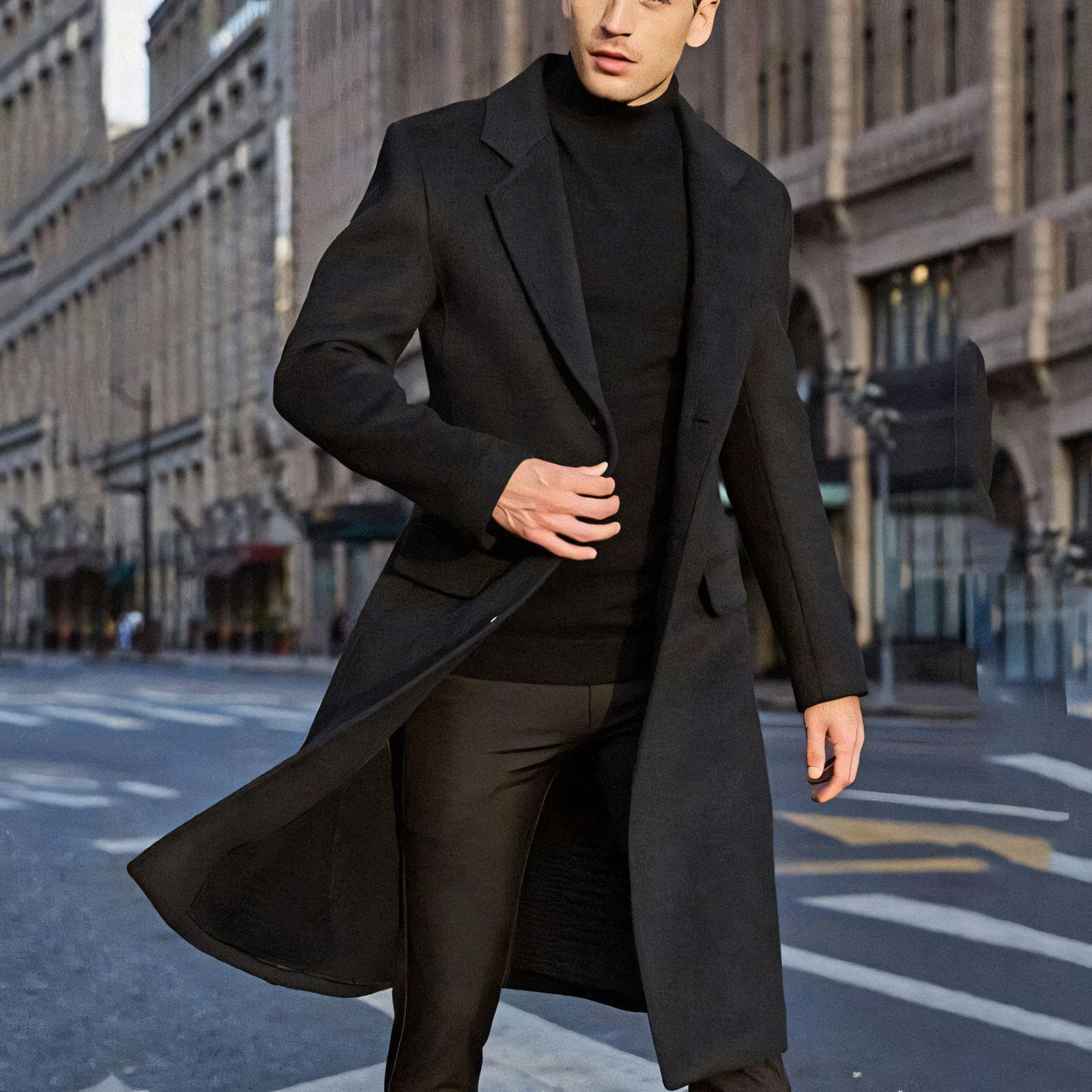 Sobretudo Masculino Ellegance City