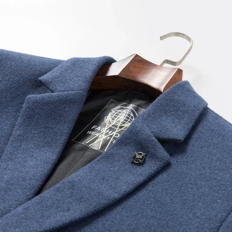 Sobretudo Masculino em Lã Ellegance Tokyo