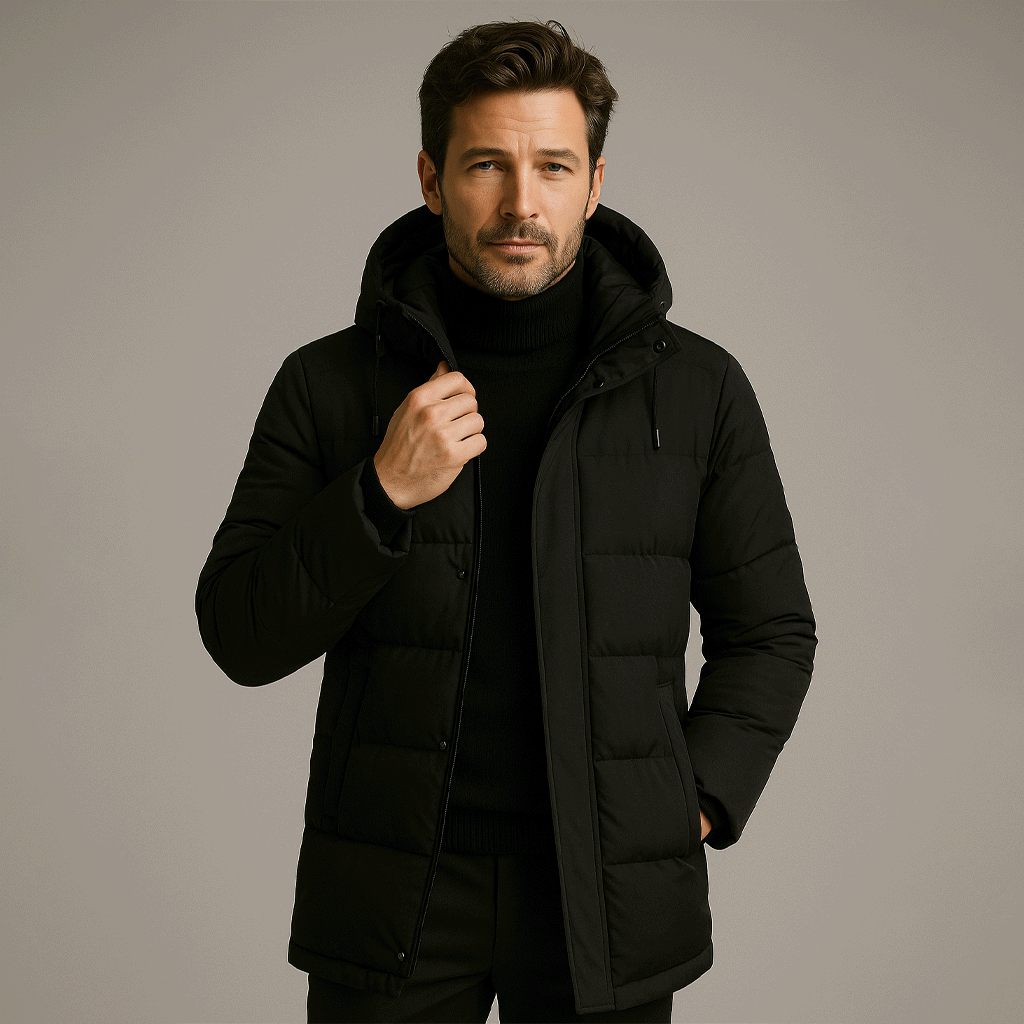 Sobretudo Masculino Puffer Ellegance Manhattan