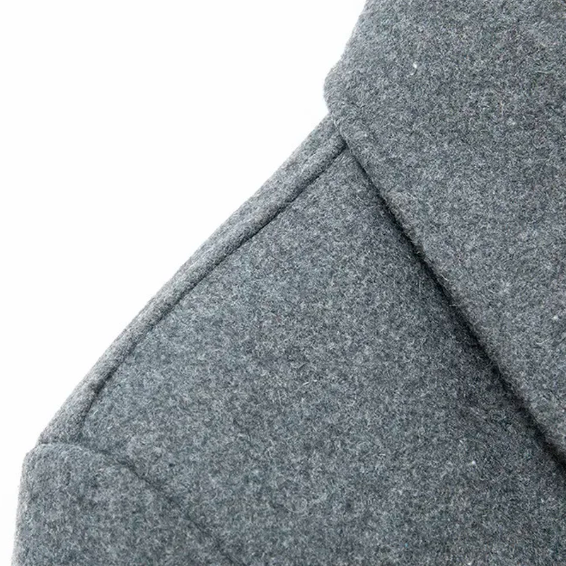 Sobretudo Masculino Curto De Lã Ellegance Denmark