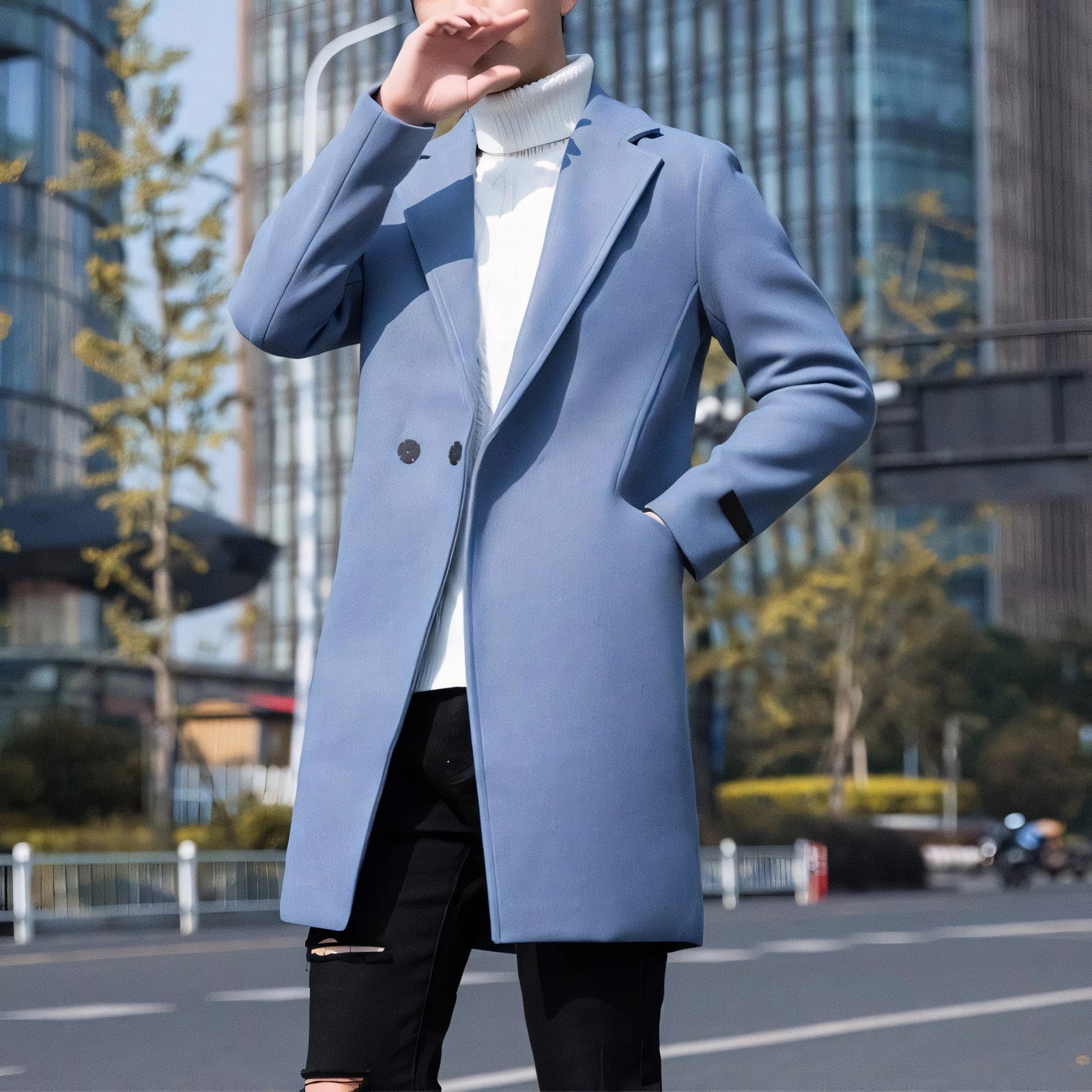 Sobretudo Masculino Ellegance Essentials