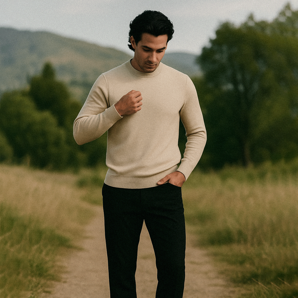 Suéter Masculino Básico Ellegance