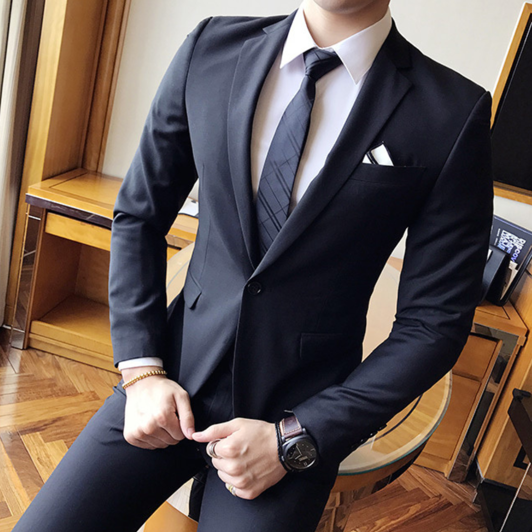 Terno Masculino Executivo em Poliviscose Ellegance F1989