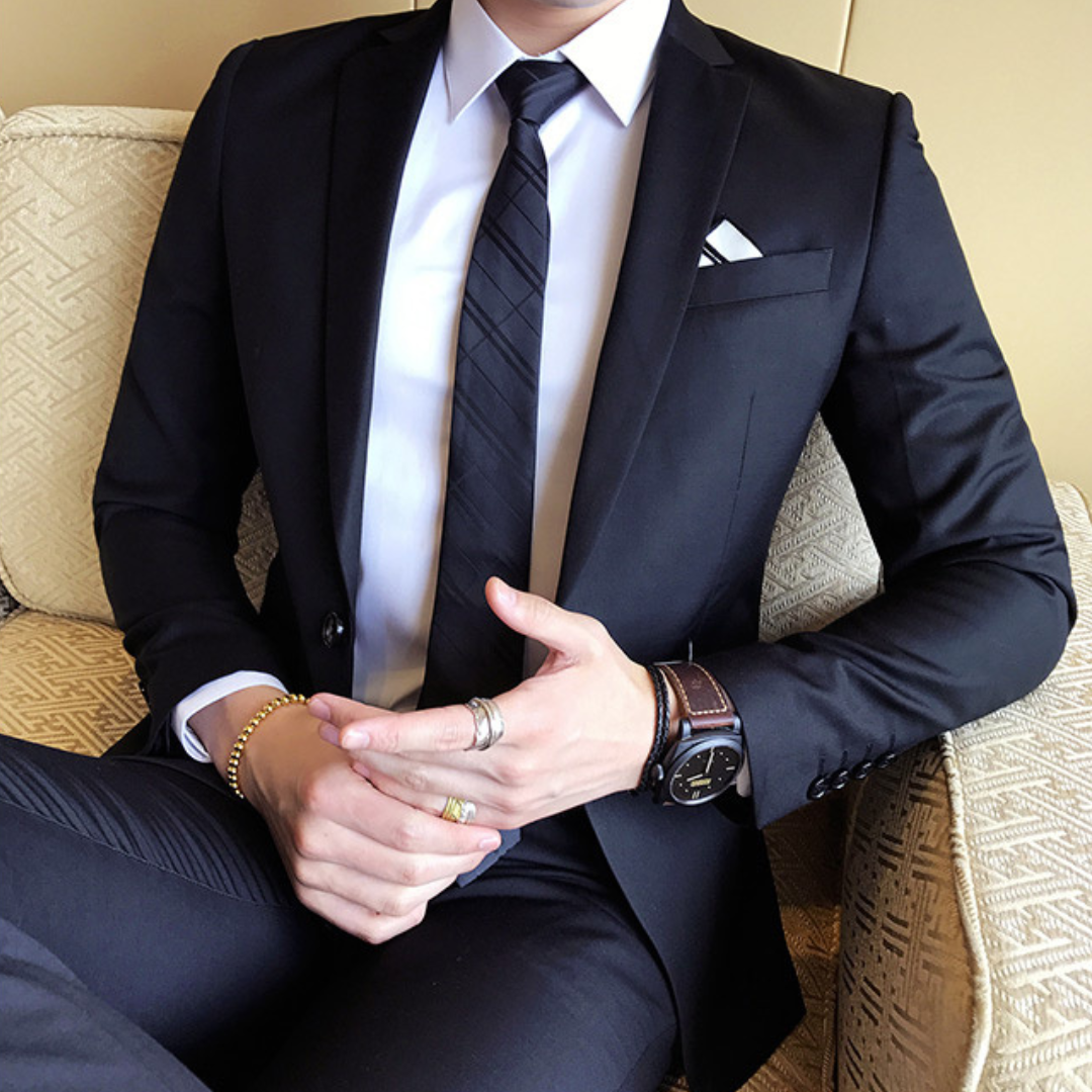 Terno Masculino Executivo em Poliviscose Ellegance F1989