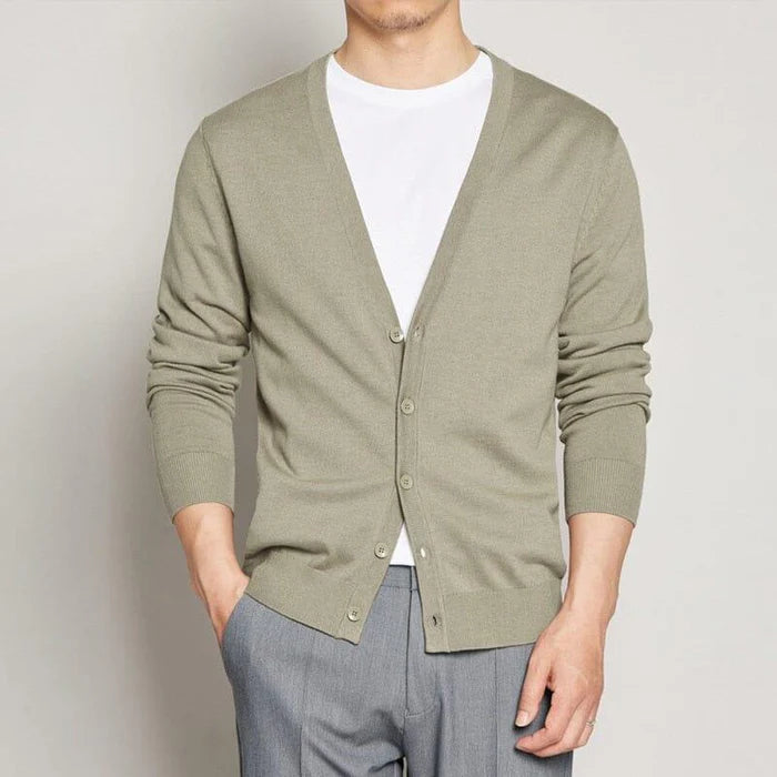 Cardigan Masculino Com Botões Ellegance