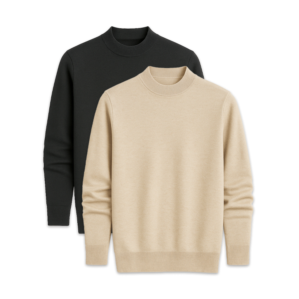 Conjunto 2 Suéteres Básicos Ellegance