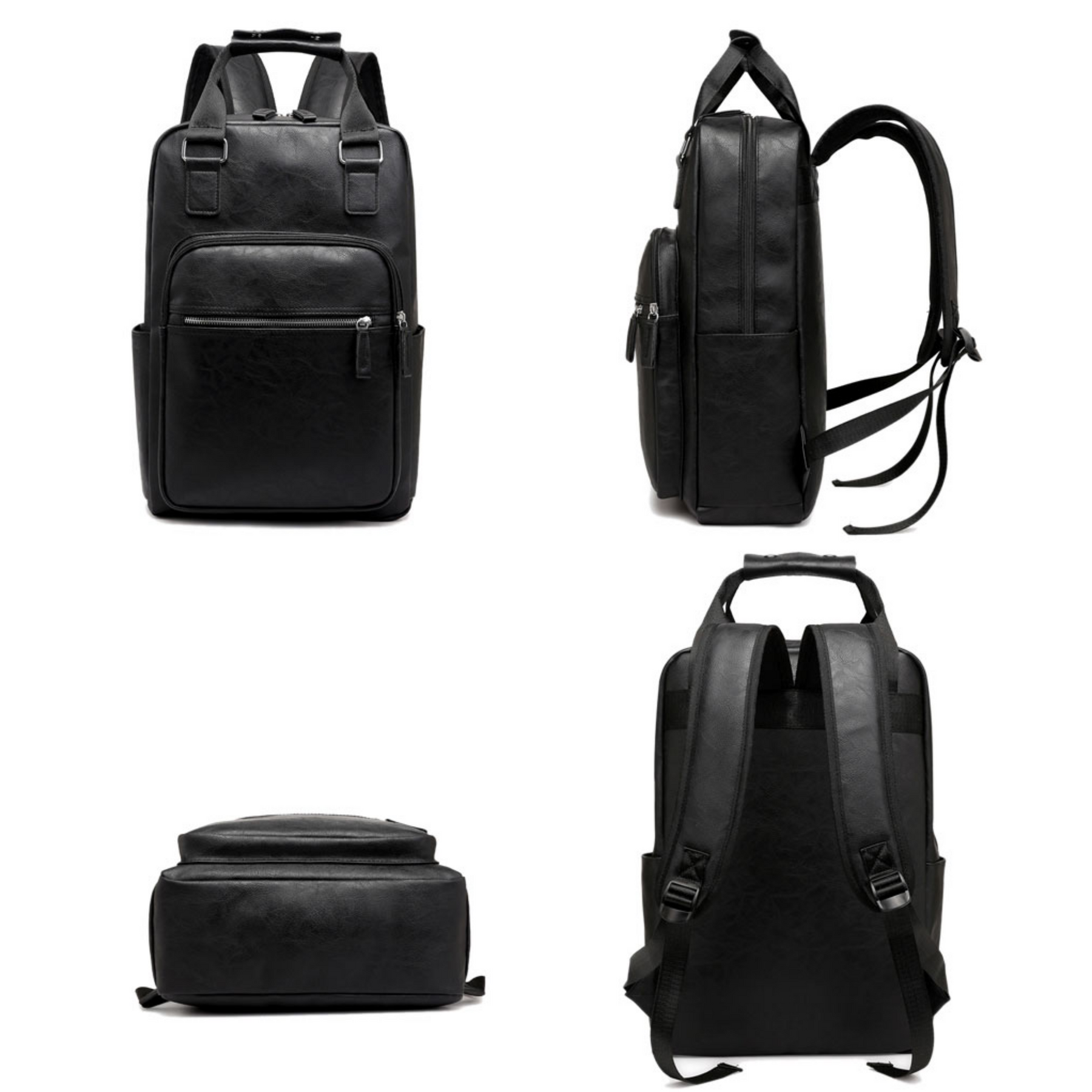 Mochila Executiva em Couro Ellegance Milan