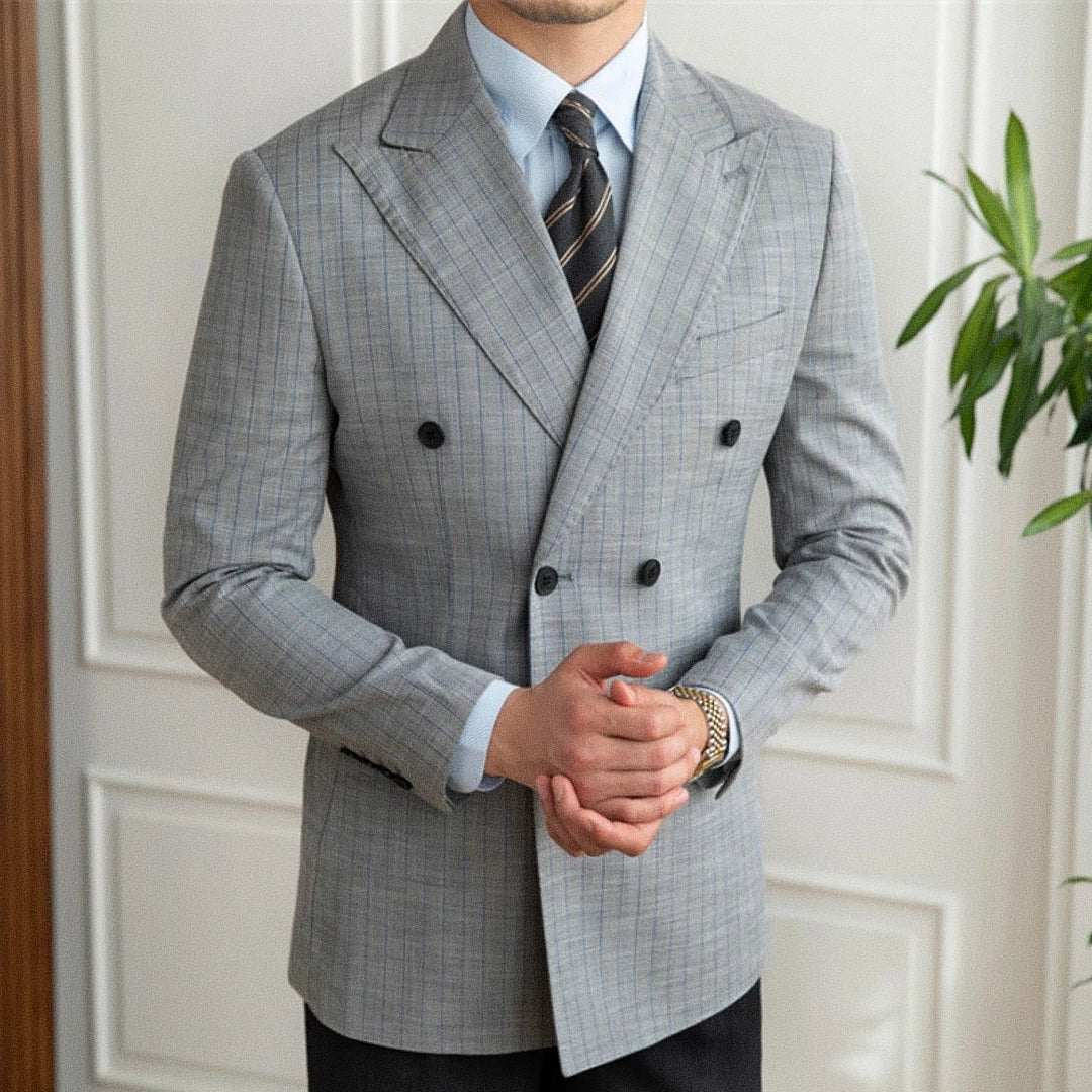 Blazer Masculino Transpassado Ellegance F009