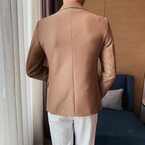 Blazer Masculino de Abotoamento Duplo Ellegance F016