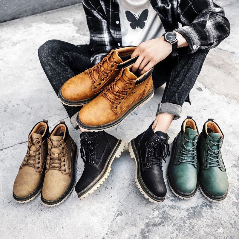 Bota Masculina Casual Ellegance Frankfurt