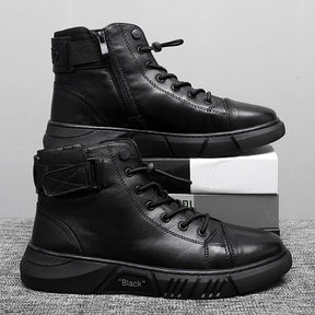 Bota Masculina Ellegance Court Black