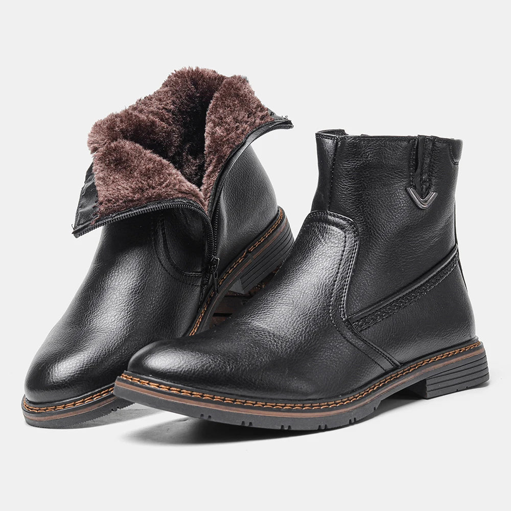 Bota de Couro Ellegance com Interior Forrado