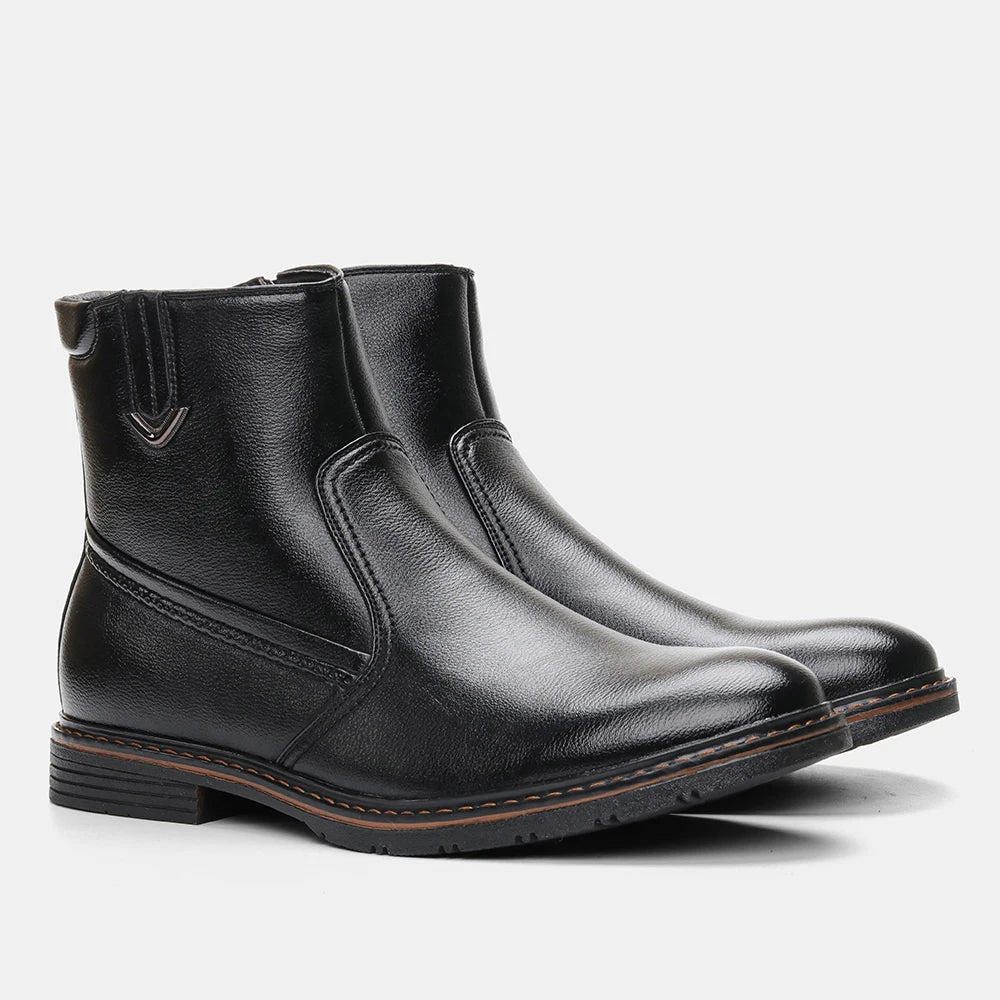 Bota de Couro Ellegance com Interior Forrado