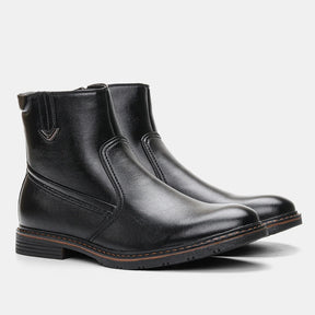 Bota de Couro Ellegance com Interior Forrado