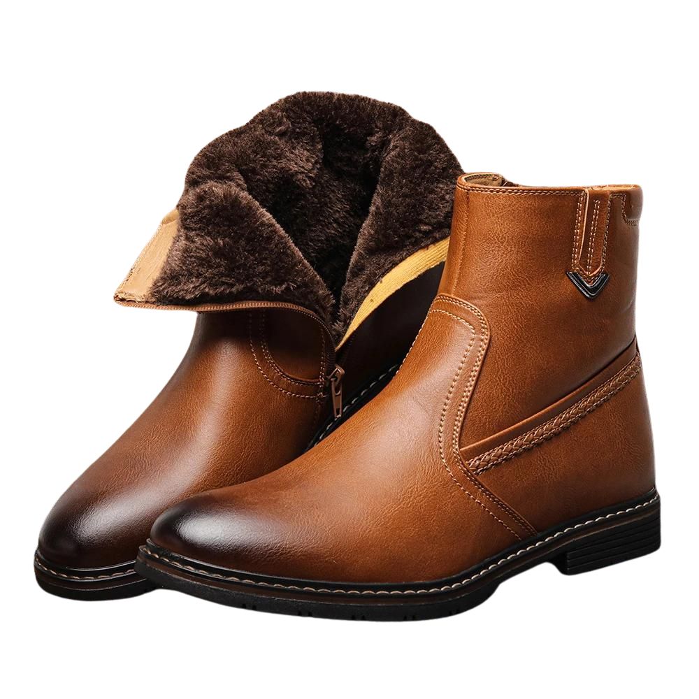 Bota de Couro Ellegance com Interior Forrado