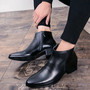 Bota de Couro Masculina Ellegance Milão