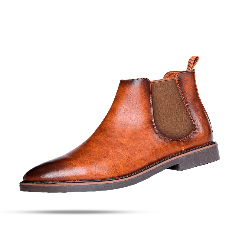 Botas Chelsea Masculina de Couro Ellegance Jackson
