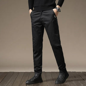 Calça Chino em Sarja Masculina Ellegance F010