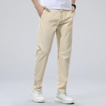 Calça Chino em Sarja Masculina Ellegance F011