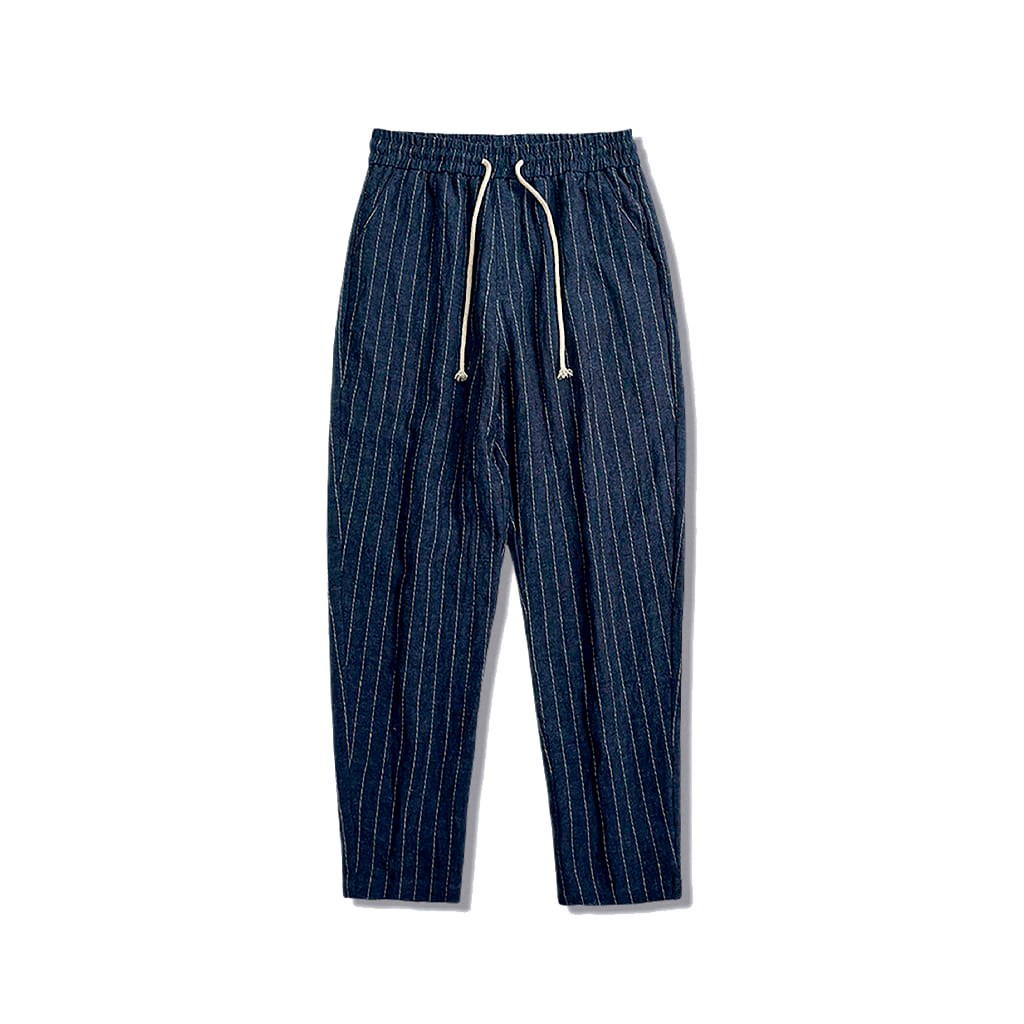 Calça Linho Listrada Ellegance F084