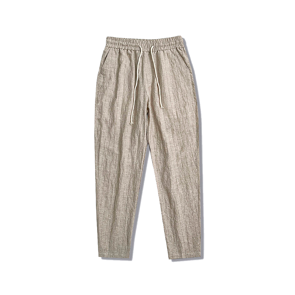 Calça Linho Listrada Ellegance F084