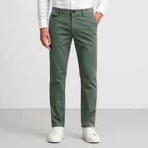 Calça Chino em Sarja Masculina Ellegance F012
