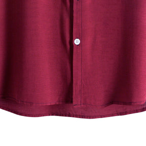 Camisa Masculina Lisa Gola Padre Ellegance Essentials