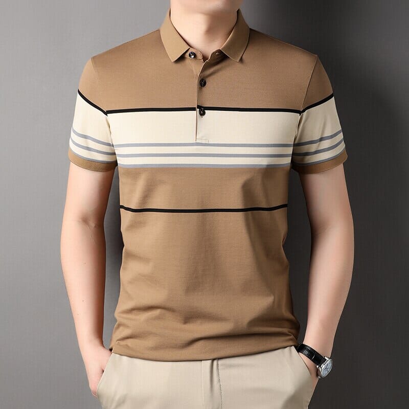 Camisa Polo Masculina Listrada Ellegance Argos