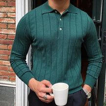 Camisa Polo de Manga Longa Ellegance Reus