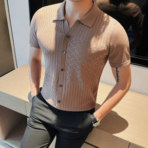 Camisa Polo Masculina Ellegance Vintage