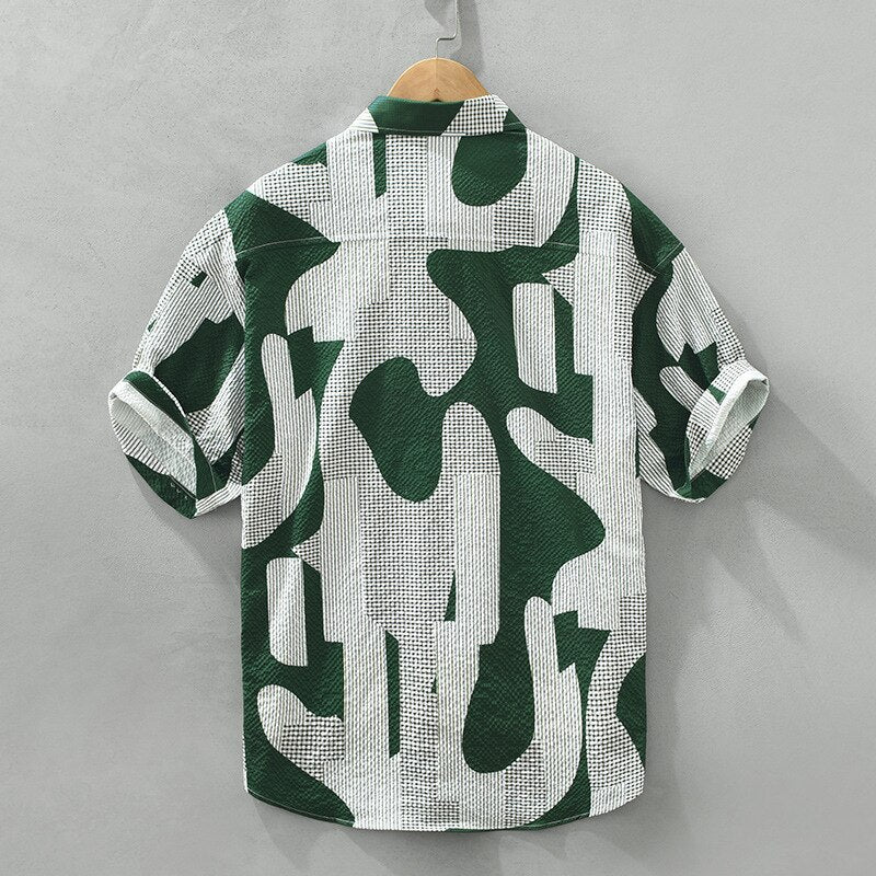 Camisa Manga Curta Ellegance Laguna